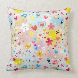 fun cartoon pattern cushion