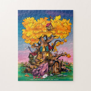 fun cartoon tree puzzle