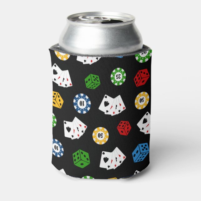 Fun Casino Gambling pattern can cooler (Can Back)