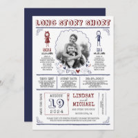 Fun Casual and Cute Save the Date Photo