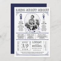 Fun Casual and Cute Save the Date Photo