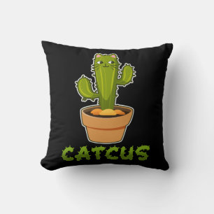 Fun Cat Cactus Catcus Pet Plant Cushion