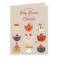 Fun Cat Gender Neutral Baby Shower