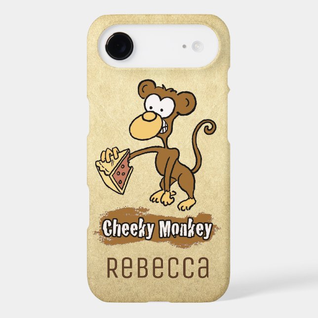 Fun Cheeky Monkey Design (Back)