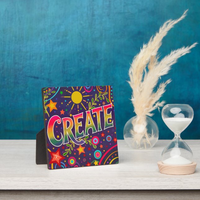 Fun Cheerful Create Custom Sunshine Plaque (Insitu)