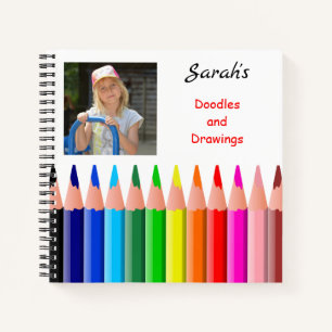 Fun Children's  Spiral Notebook