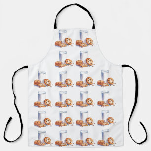 Fun Chocolate Chip Cookie All-Over Print Apron
