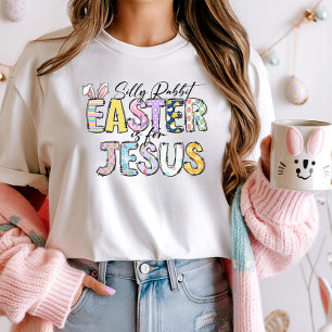 Fun Christian Easter, Silly Rabbit, It's for Jesus T-Shirt