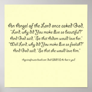 Fun Christian Quotes Poster