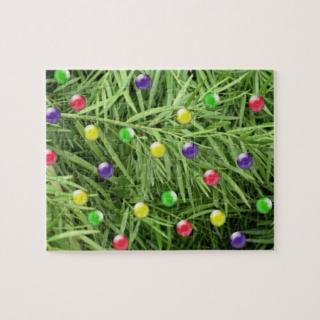 Fun Christmas 3D Ornaments Jigsaw Puzzle (Horizontal)