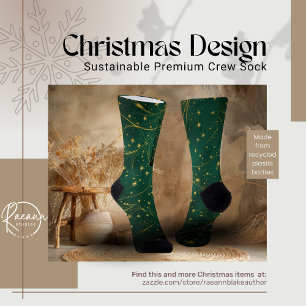 Fun Christmas Design Crew Socks