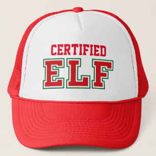 Fun Christmas ELF Trucker Hat