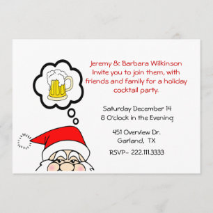 Fun Christmas Party Invitation