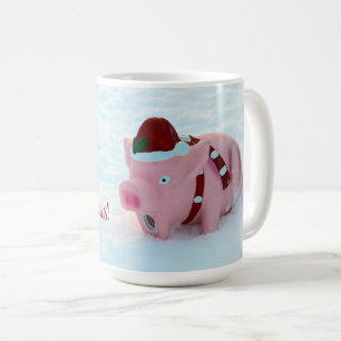 Fun Christmas Piggy Coffee Cup! Mug