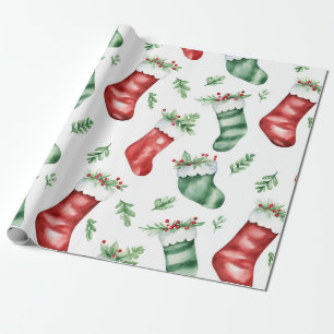 Fun Christmas Stocking Wrapping Paper! Wrapping Paper