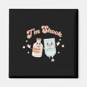 Fun Christmas Tee Crna Pacu ER ED ICU Cricital Car Magnet