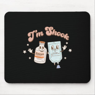 Fun Christmas Tee Crna Pacu ER ED ICU Cricital Car Mouse Pad