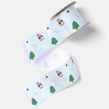 Fun Christmas Watercolor penguin xmas Party Kid