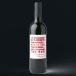 FUN Christmas wine bottle personalised label<br><div class="desc">TRENDY CHRISTMAS GIFT idea: purchase your favourite wine bottles and personalise them with your custom label! Wow your guests with these funny Wine bottle labels!</div>