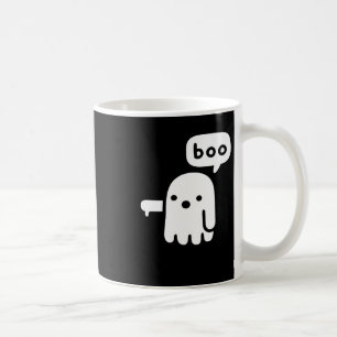Fun Chunky Ghost Of Disapproval Boo Halloween Coffee Mug