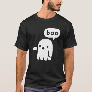 Fun Chunky Ghost Of Disapproval Boo Halloween  T-Shirt