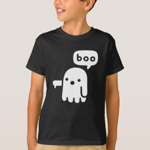 Fun Chunky Ghost Of Disapproval Boo Halloween T-Shirt