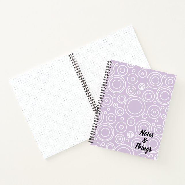 Fun Circle Pattern Notebook (Inside)