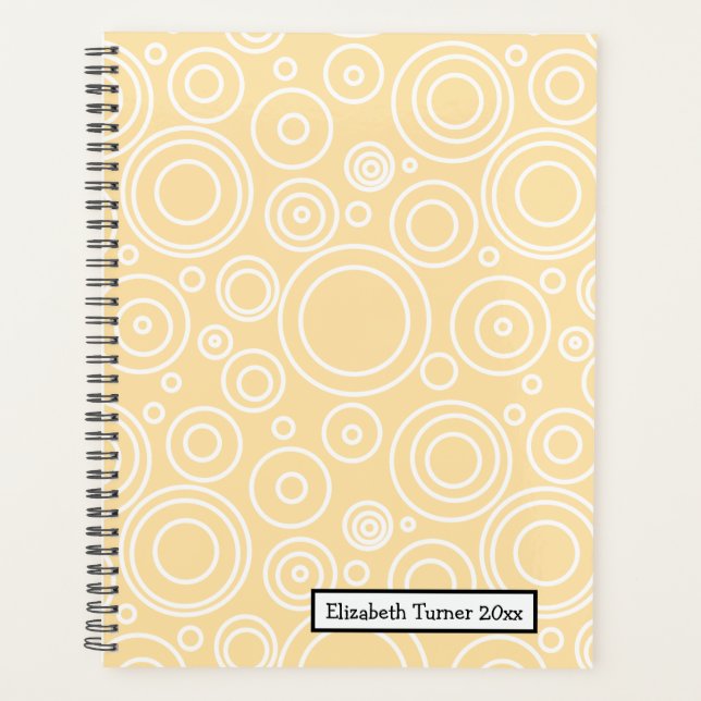 Fun Circle Pattern Planner (Front)