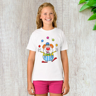 Fun Circus Clown Juggling Balls T-Shirt