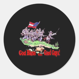 Fun Civil War Battle Of Chancellorsville 1862  Classic Round Sticker