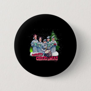 Fun Civil War Christmas 6 Cm Round Badge
