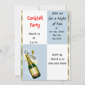 Fun Cocktail Party Invitation