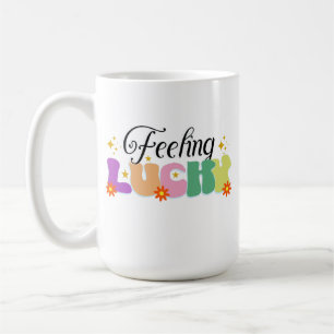 Fun, colorful coffee cup