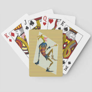 Fun Colorful Dancing Joker  Playing Cards