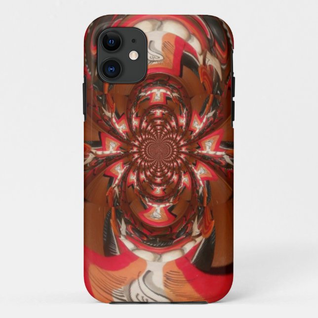 Fun Colourful African Design Case-Mate iPhone Case (Back)
