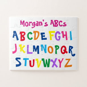 Fun Colourful Alphabet ABCs Jigsaw Puzzle