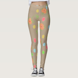 Fun Colourful And Floral Leggings