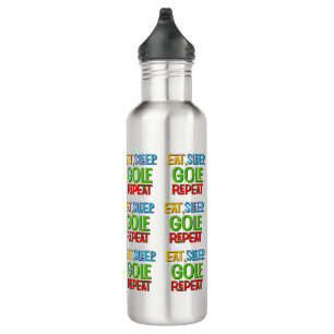 Fun Colourful Funny Golf Joke Golfer 710 Ml Water Bottle