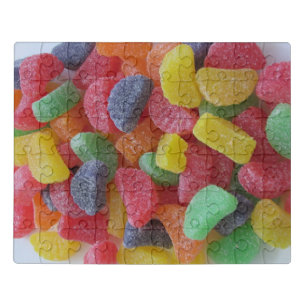 Fun, Colourful, Jelly Candies - Acrylic Puzzle