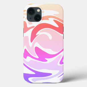 Fun Colourful Liquid Swirl  iPhone 13 Case