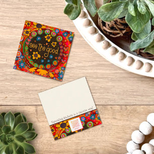 Fun Colourful See The Good Inspiring Kindness Card