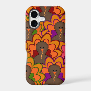 Fun Colourful Thanksgiving Turkeys