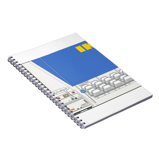 Fun Comic Spiral Notebook  (Right Side)