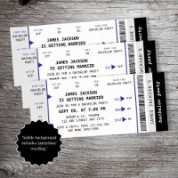 Fun Concert Ticket Music Bachelor Party