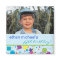 Fun Confetti Birthday Photo Magnet