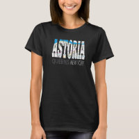 Fun Cool Astoria Queens New York with Subway Map