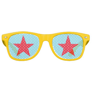 Fun Cool Star Custom Birthday Party Swag Shades