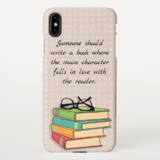 Fun Cottagecore Reading Books Geek Love iPhone Case