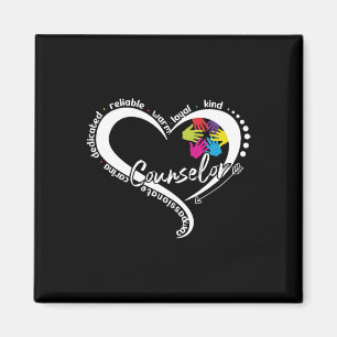 Fun Counsellor Graphic Tops Back To School First D Magnet