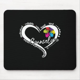 Fun Counsellor Graphic Tops Byck To School First D Mouse Pad